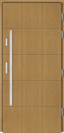 vchodové dřevěné dveře DOORSY REGGIO