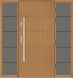 vchodové dřevěné dveře DOORSY REGGIO