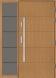 vchodové dřevěné dveře DOORSY REGGIO