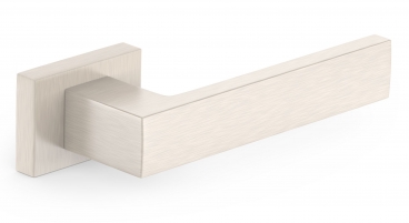 interiérová klika METAL-BUD Cube RT, Premium, nikl kartačovaný