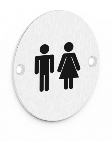 piktogramy METAL-BUD toaleta všeobecná, šroubovací, inox