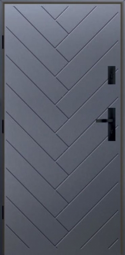 Vchodové dveře KMT protipožární 54 model 24