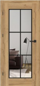 bezfalcové dveře ERKADO MISKANT 1