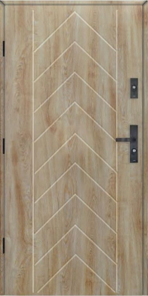 Vchodové dveře KMT 90 SUPERTHERM model 27